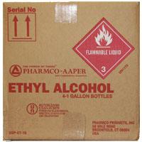 Ethyl Alcohol in a Shipping Container