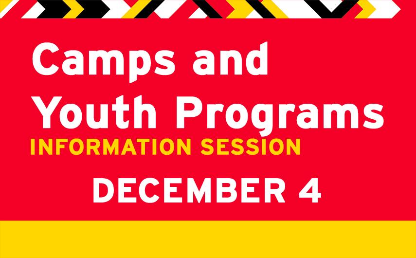 Camp and Youth Program Information Session