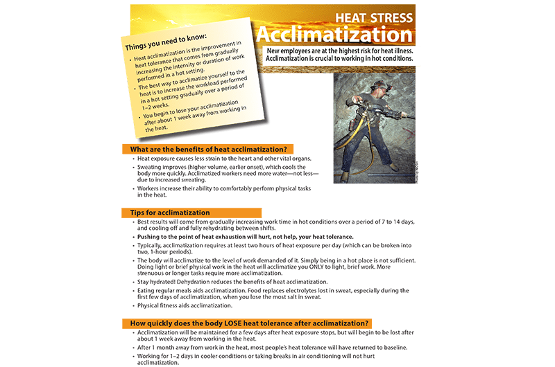 Heat Stress Factsheet