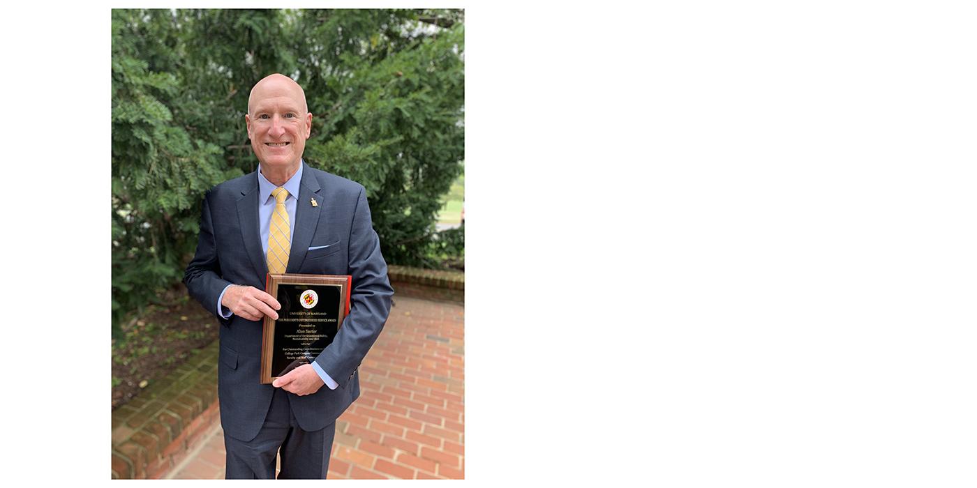 Al Sactor Receiving President's Service Award