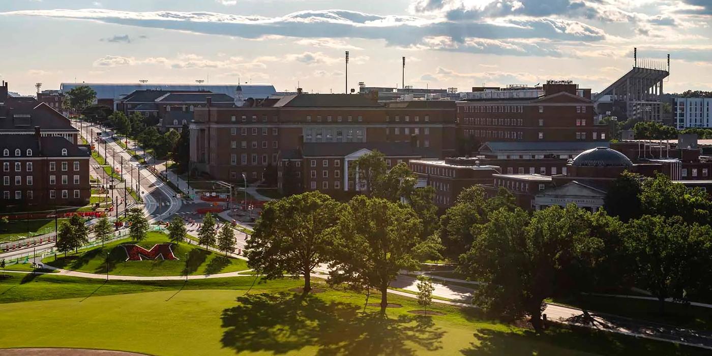 Purple Line on UMD campus