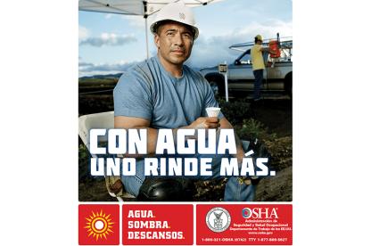 Stopping for Water Spanish Poster