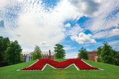 Landscape with M Landmark at UMD